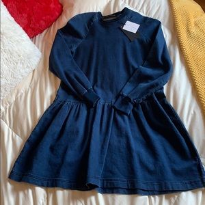 Zara denim mini dress